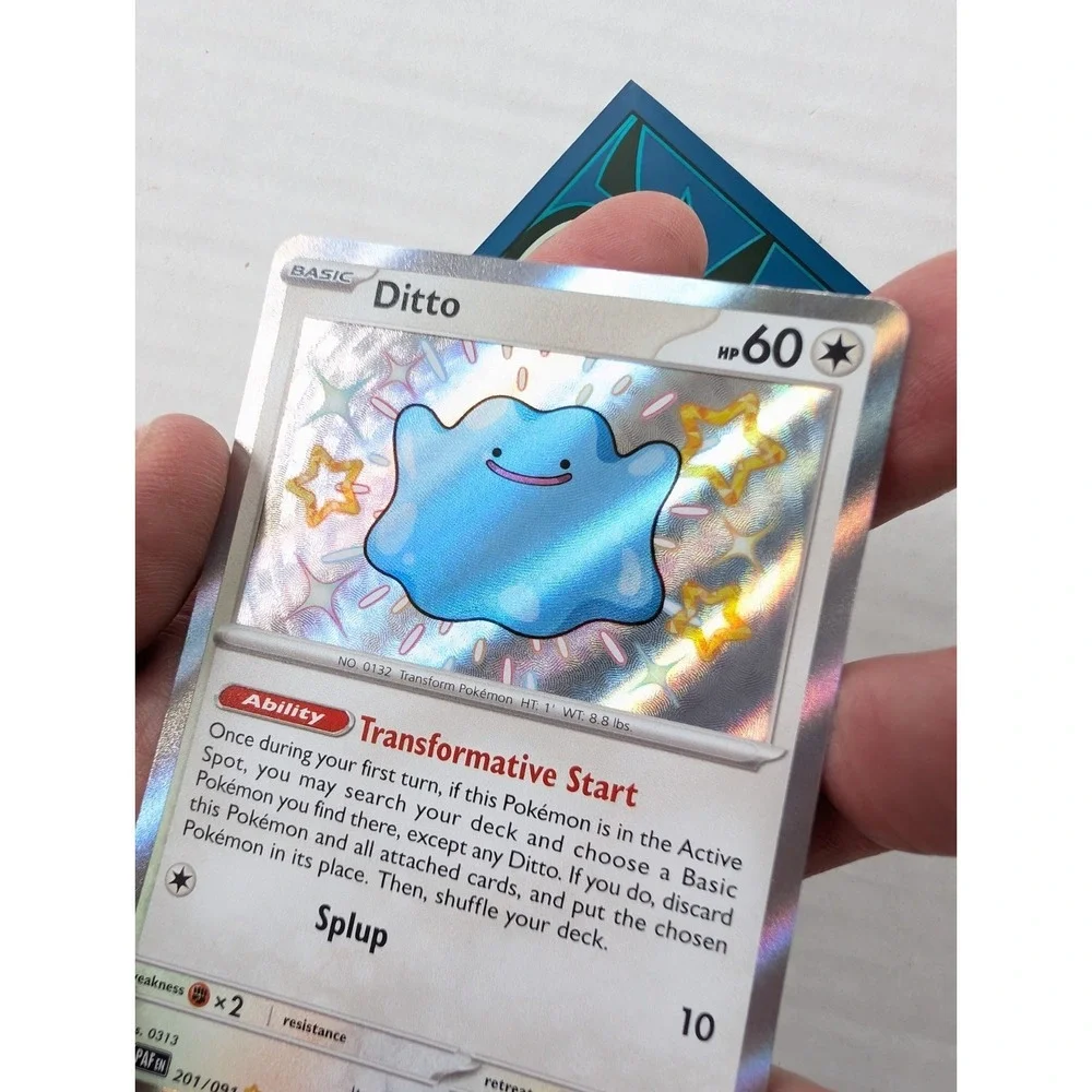 Ditto 201/091 SV Paldean Fates Shiny Vault Holo Rare LP